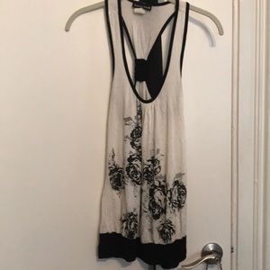Black and White Tank Top